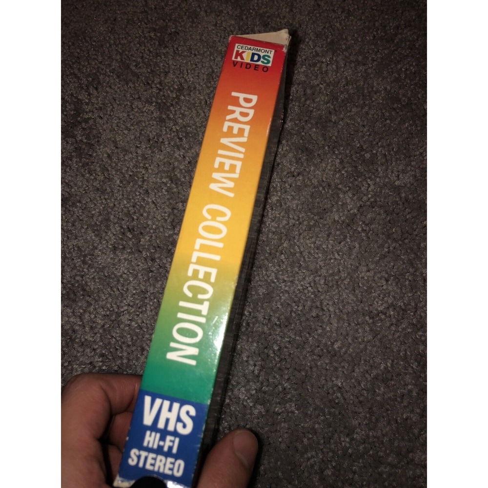 Cedarmont Preview Collection VHS VCR Video Tape 8 Music Videos Kids Little David - Picture 3 of 5
